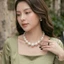 N816 dây chuyền hạt ngọc trai nhân tạo lớn chuỗi hạt ngọc trai nhân tạo