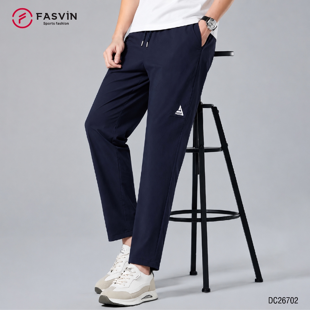 Quần Dài Nam FASVIN DC26702 Vải Đẹp Thể Thao Hàng Nhà Máy Chất Lượng
