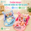 Thảm nhạc cho bé kiêm xe tập đi 6in1, đồ chơi cho trẻ nằm chơi, nghe nhạc đàn piano