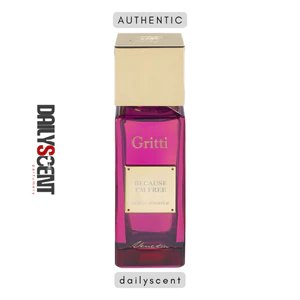 Nước hoa Because I'm Free Gritti 100ml | Nước hoa mùi hoa cỏ| Nước hoa mùa đông| Nước hoa niche| dailyscent