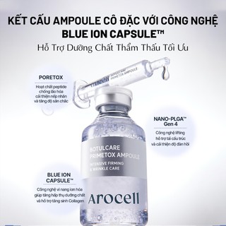 Tinh Chất PoreTox Nâng Cơ Cô Đặc Cải Thiện Nếp Nhăn Arocell Botulcare Primetox Ampoule 28ml