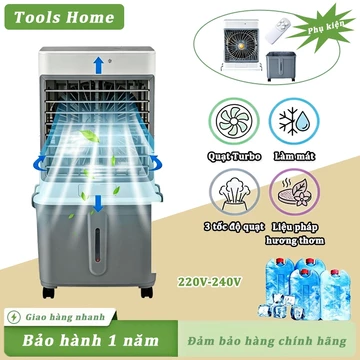 Máy làm mát không khí 220V,quạt điều hòa hơi nước điều khiển từ xa,làm mát nhanh,tiết kiệm điện