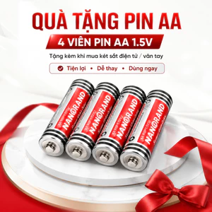 4 PIN 2A Cho Két Sắt Cao Cấp Thiết Bị Két Sắt Bảo Hộ Tài Sản Cho Gia Đình