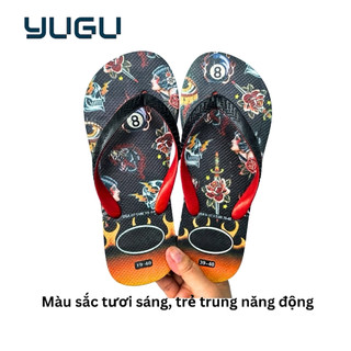 Dép Tông Lào Nam Dép Kẹp Xỏ Ngón Size 38-43 họa tiết ST_WARS, Đế Cao Su Kiểu Thái Lan Không Thấm Nước, Đi học Đi chơi