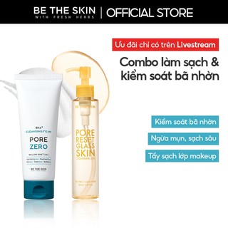 [KOL] Combo Làm Sạch & Kiểm Soát Bã Nhờn BETHESKIN (Sữa Rửa Mặt 150g & Dầu Tẩy Trang 150ml)