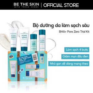 Bộ Dưỡng Da Làm Sạch Sâu, Hỗ Trợ Giảm Mụn Đầu Đen BETHESKIN BHA+ Pore Zero Trial Kit