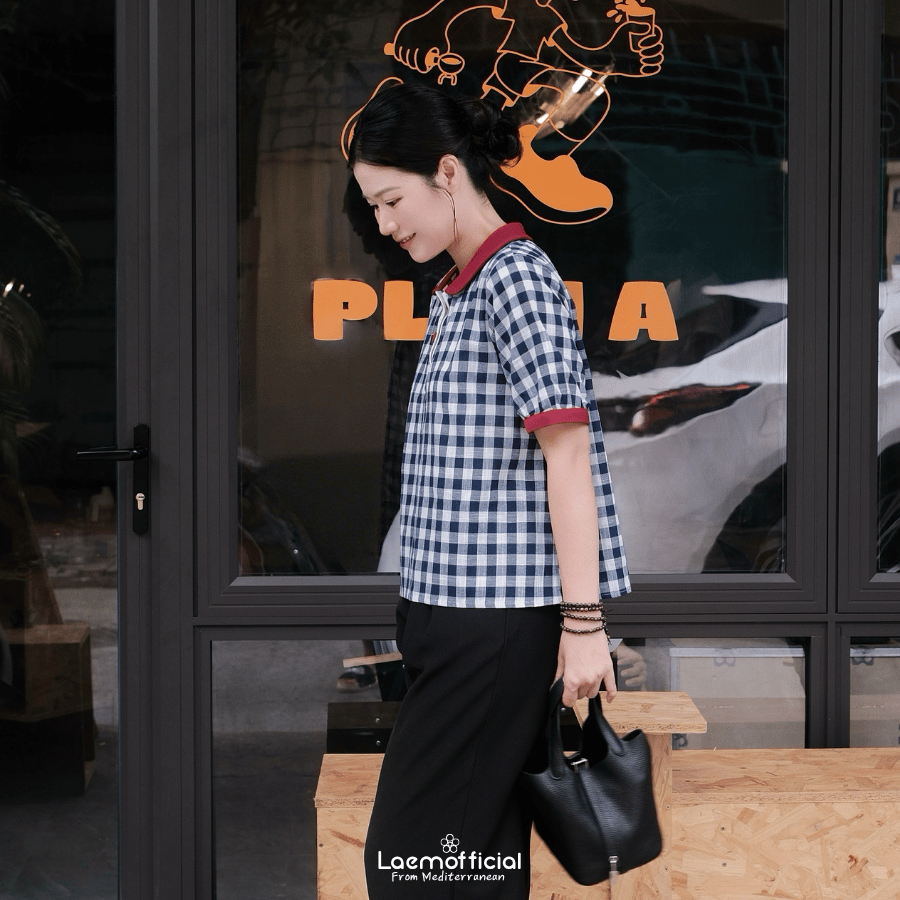 LÀ EM | Áo Tuổi Đôi Mươi - Áo sơ mi kiểu chất liệu cotton linen mặc mùa hè