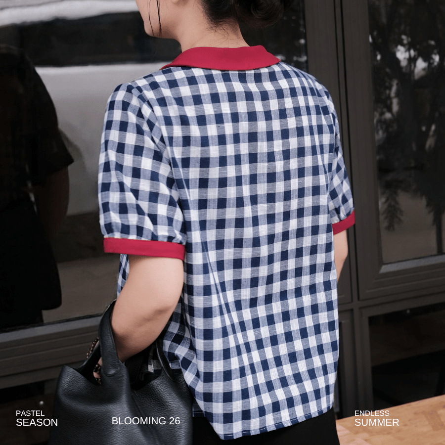 LÀ EM | Áo Tuổi Đôi Mươi - Áo sơ mi kiểu chất liệu cotton linen mặc mùa hè