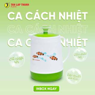 Ca cách nhiệt/phích nước Tân Lập Thành Sản phẩm chất lượng, nhà nhà thịnh vượng, giữ lạnh đến 8 giờ