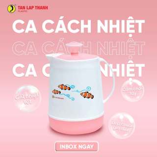 Ca cách nhiệt/phích nước Tân Lập Thành Sản phẩm chất lượng, nhà nhà thịnh vượng, giữ lạnh đến 8 giờ