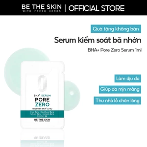 Sample Tinh Chất Hỗ Trợ Giảm Mụn & Kiểm Soát Bã Nhờn Be The Skin + Pore Zero Serum 1ml