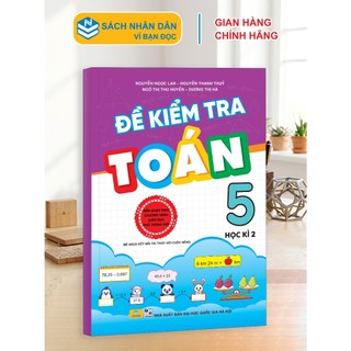 Sách - Đề Kiểm Tra Toán 5 - Bộ sách Kết Nối Tri Thức - ndbooks