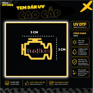 Tem UV DTF & 2 Tem Troll Xe | Dán Xe Ô Tô - Xe Máy - Xe Điện