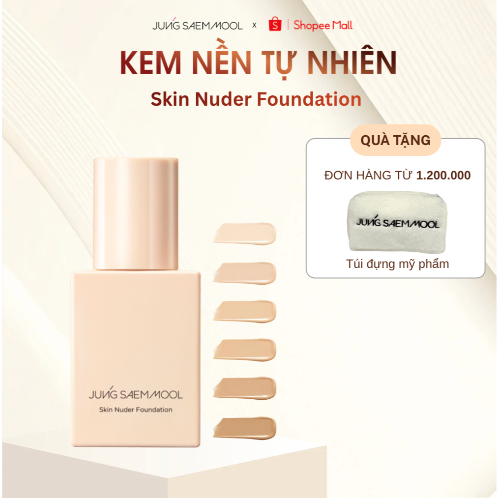 Kem nền JUNG SAEM MOOL Skin Nuder Foundation 30ml | BigBuy360 - bigbuy360.vn