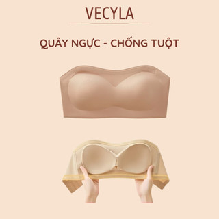 [HÀNG CAO CẤP] Áo Quây Không Dây Chống Tụt A 81 Không Gọng Đệm Mỏng 1cm Chất Su Đúc Không Lộ Viền