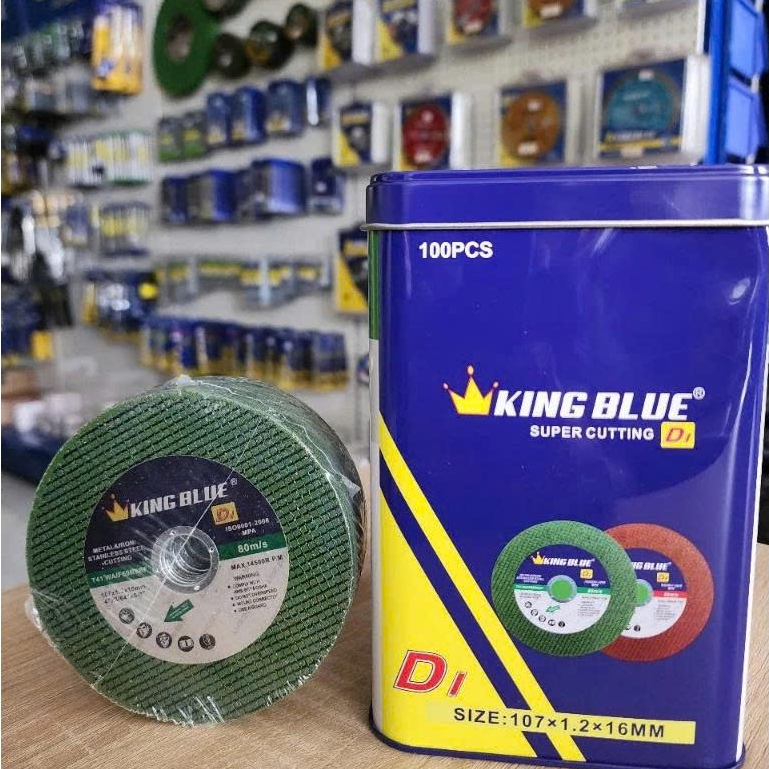 [Khuyến Mãi] [Qùa tặng] 1 viên đá cắt sắt KingBlue D1-107x1.2 cho máy cắt máy mài góc cầm tay