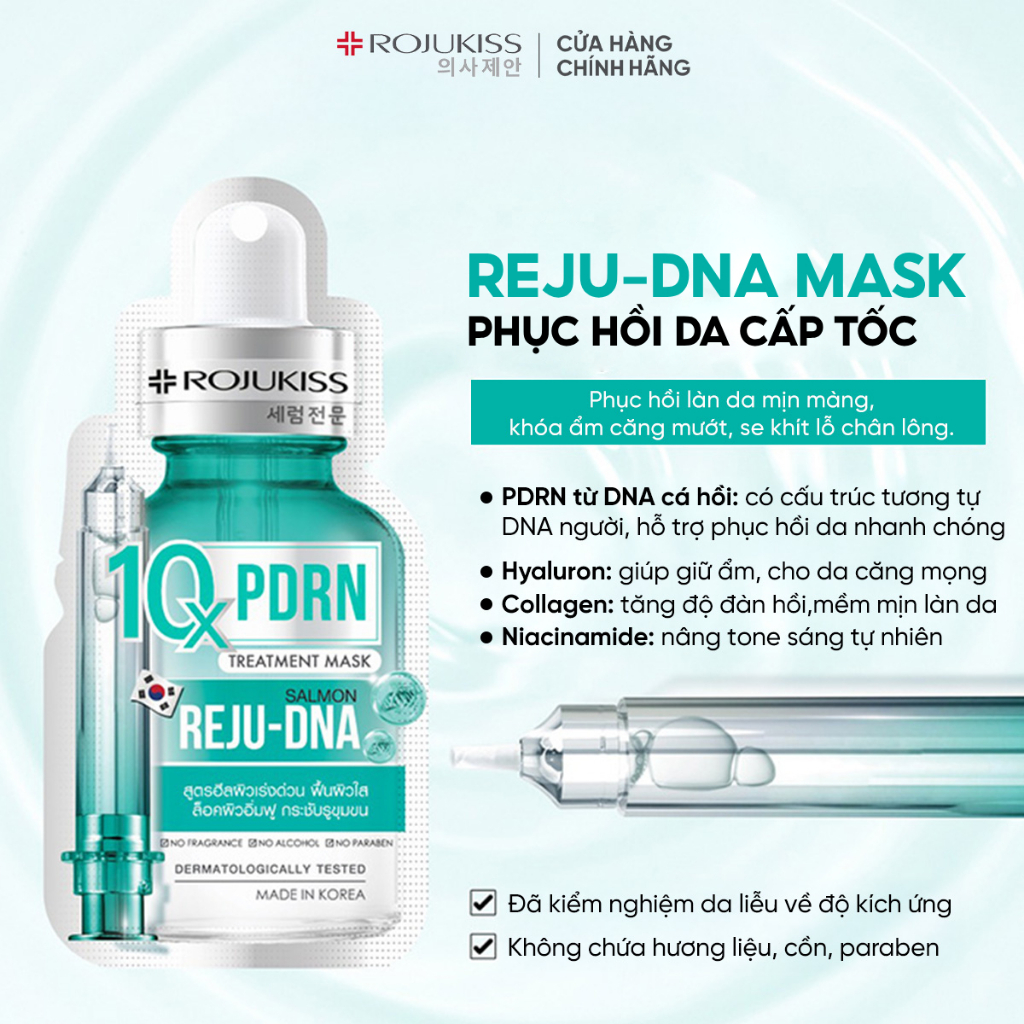 [Combo 10] Mặt Nạ Dưỡng Da ROJUKISS 10X Intensive Mask 24ml