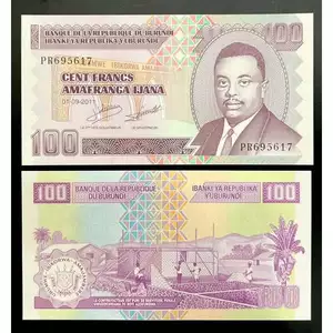 Sưu Tầm xưa Burundi 100 Mới 2011