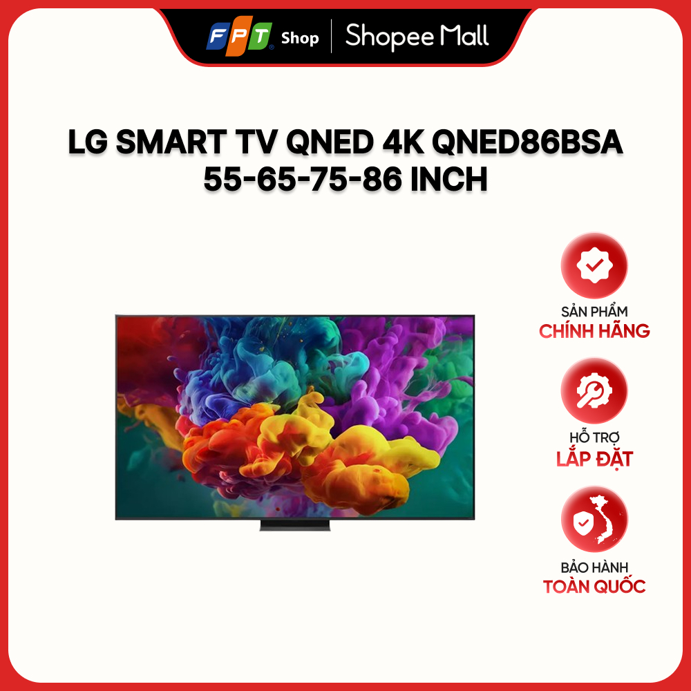 [MODEL 2026] LG Smart TV QNED 4K QNED86BSA 55 inch/ 65 inch/ 75 inch/ 86 inch