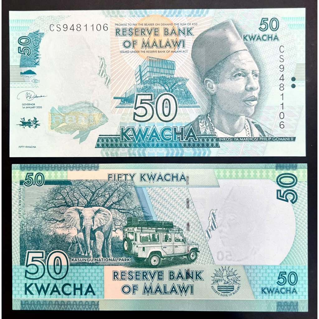 [ 2212415] SƯU TẦM XƯA  50 Kwacha 2020 Malawi  MỚI