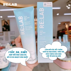 Tẩy da chết Re:Lab cica peeling gel 120ml - hạn 2028 Hàn Quốc tẩy da chết relab cho mặt CD662