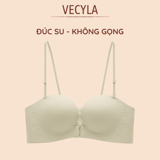 Áo lót su cài trước A 70 - Áo ngực nữ dáng quả ngang cài trước gom ngực đệm 1,5cm BC