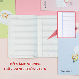 [BST 2026] Combo 10 Vở Kẻ Ngang 80/ 120/ 200 Trang CLASSMATE Bìa Dày Chống Nước Đa Dạng Mẫu Cho Học Sinh Cấp 2, Cấp 3