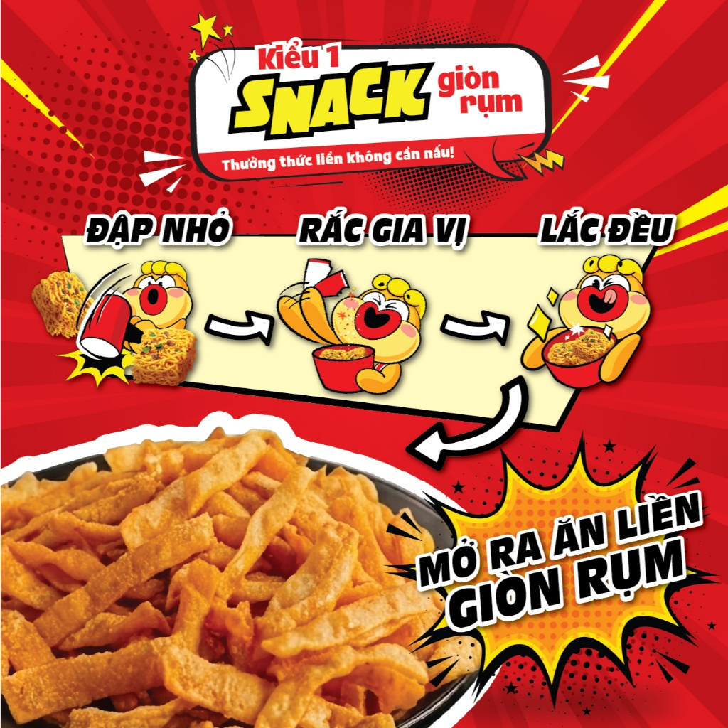 [Chọn vị] Combo 10 gói Kokomi Snacking 70g