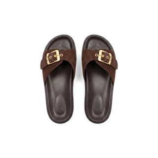 Dép OLV Single Band Buckled Flat Sandals nhiều màu phù hợp đi làm đi chơi