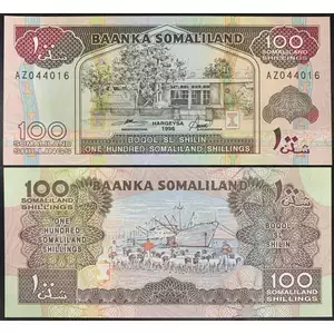 SƯU TẦM XƯA 100 Shillings 1996 Somaliland MỚI