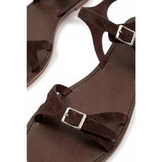 Giày OLV Suede Strappy Sandals nhiều màu phù hợp đi chơi đi làm