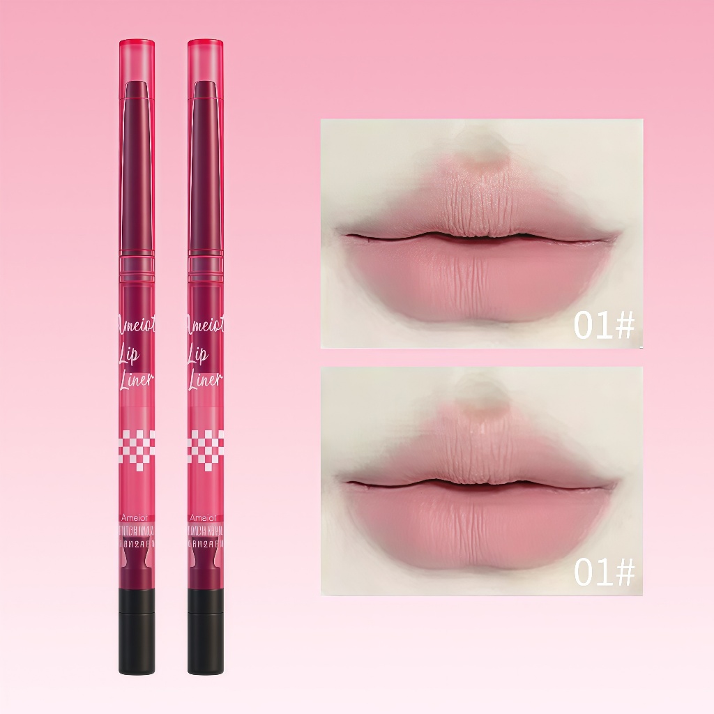 ✨ Ameiot 4in1 | Chì Kẻ Viền Môi Đa Năng – Đẹp Môi, Mắt, Mũi Chỉ 1 Cây! 🌸  Dễ Dàng Tạo Nét Đẹp!