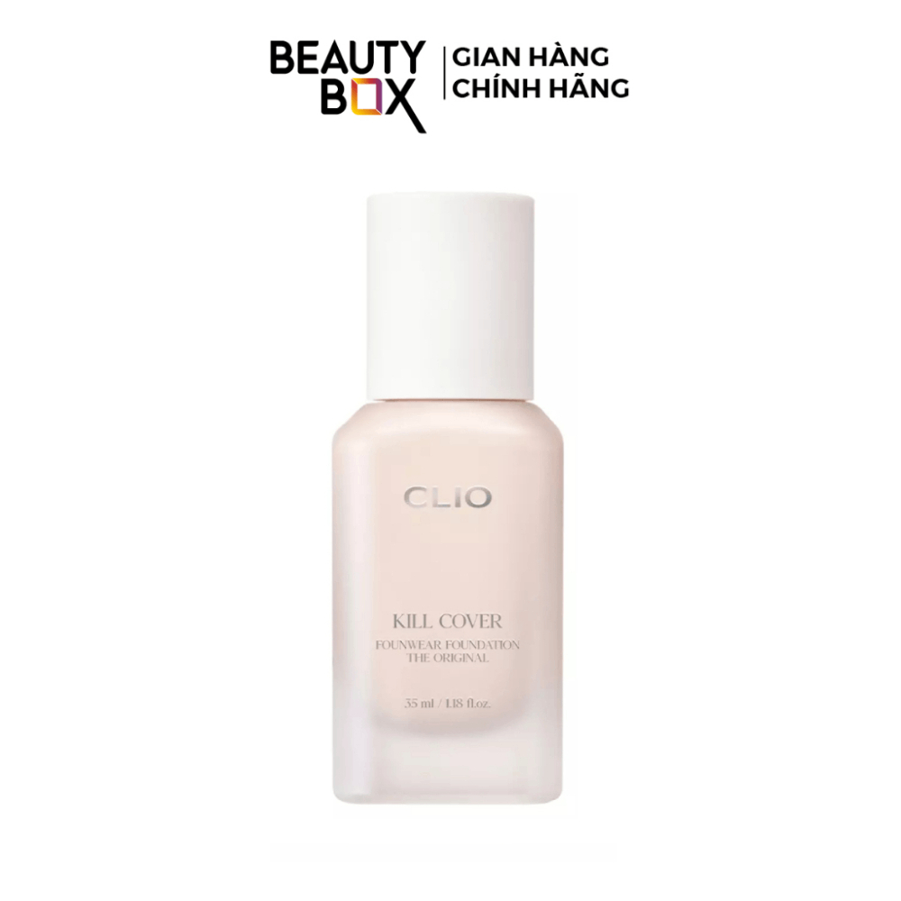 [LIVE] Kem Nền Che Khuyết Điểm Clio Kill Cover Founwear Foundation The Original 35ml