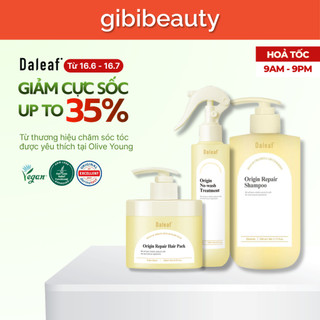 [GIẢM 35%] Dầu gội/Xịt dưỡng/Ủ tóc dưỡng mượt, phục hồi tóc hư tổn DALEAF Origin Repair
