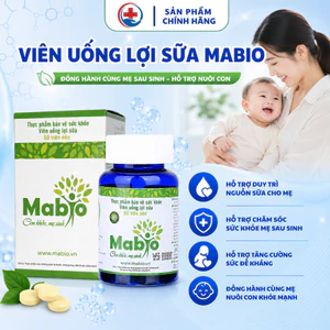 Viên Uống Lợi Sữa Mabio Giúp Sữa Về Nhanh,Hỗ Trợ Tình Trạng Tắc Tia Sữa