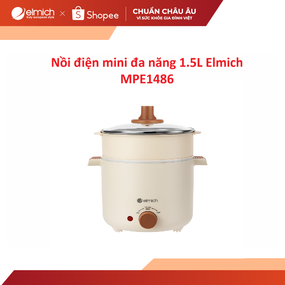 Nồi điện mini đa năng 1.5L Elmich MPE1486