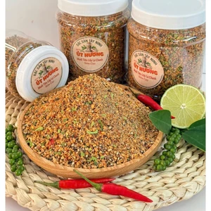 Muối tiêu LỐP LÁ CHANH siêu cay ( Chay mặn đều dùng được ) _ Đặc sản tây ninh