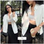 Áo sơ mi trắng nữ GILLEE dáng oversized, sơ mi form rộng vải kate Mỹ thanh lịch FAS291