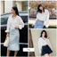 Áo sơ mi trắng nữ GILLEE dáng oversized, sơ mi form rộng vải kate Mỹ thanh lịch FAS291