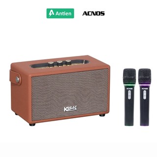 Soncamedia ACNOS S60 - Loa Karaoke Mini Bluetooth Di Động NHỎ ĐẸP MẠNH MẼ - Hàng Chính Hãng