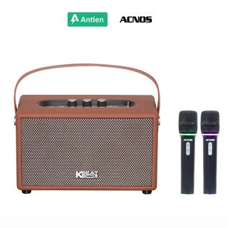 Soncamedia ACNOS S60 - Loa Karaoke Mini Bluetooth Di Động NHỎ ĐẸP MẠNH MẼ - Hàng Chính Hãng