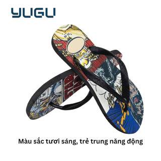 Dép Tông Lào Nam Dép Kẹp Xỏ Ngón Size 38-43 họa tiết ST_WARS, Đế Cao Su Kiểu Thái Lan Không Thấm Nước, Đi học Đi chơi