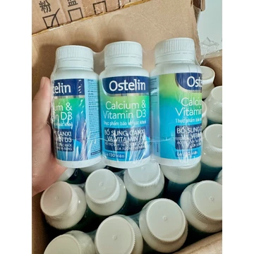 Ostelin Vitamin D & Calcium cho bà bầu 60/130 viên của Úc (canxi ostelin cho 12 tuổi trở lên, mẹ bầu, mẹ bú, người lớn)