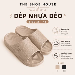 Dép Đế Bằng Êm Chân Chống Trơn Trượt, Dép Nhựa EVA Cao Cấp Nam Nữ