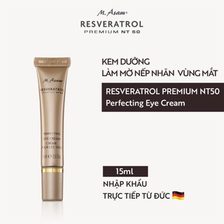 Kem dưỡng cải thiện nếp nhăn vùng mắt M.Asam RESVERATROL PREMIUM NT50 Perfecting Eye Cream 15ml