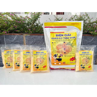 ĐIỆN GIẢI - GLUCO-K.C THẢO DƯỢC gói 200g .Chống Nóng, Giải Nhiệt, tăng đề kháng, giảm Stress
