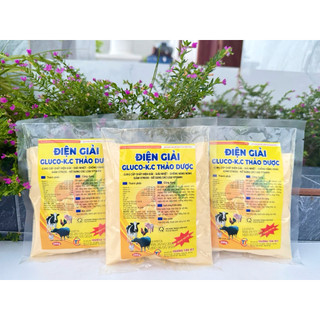 ĐIỆN GIẢI - GLUCO-K.C THẢO DƯỢC gói 200g .Chống Nóng, Giải Nhiệt, tăng đề kháng, giảm Stress