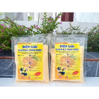 ĐIỆN GIẢI - GLUCO-K.C THẢO DƯỢC gói 200g .Chống Nóng, Giải Nhiệt, tăng đề kháng, giảm Stress