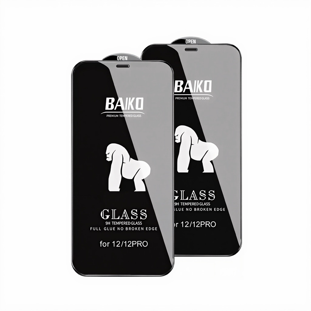 Kính Cường Lực BAIKO trong suốt full màn cảm ứng mượt mà dành cho iphone 17/16/15/14/13/12/11/x/xs/pro/max/plus/air