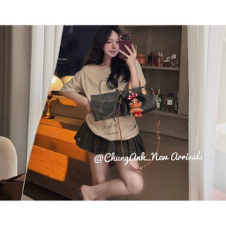 QCL1 2665 Áo thun hình túi xách lệch vai mới về cực xinh(Freesize)